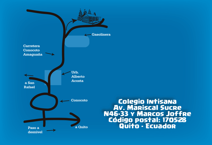 Mapa, Jorge Freire, Colegio Intisana
